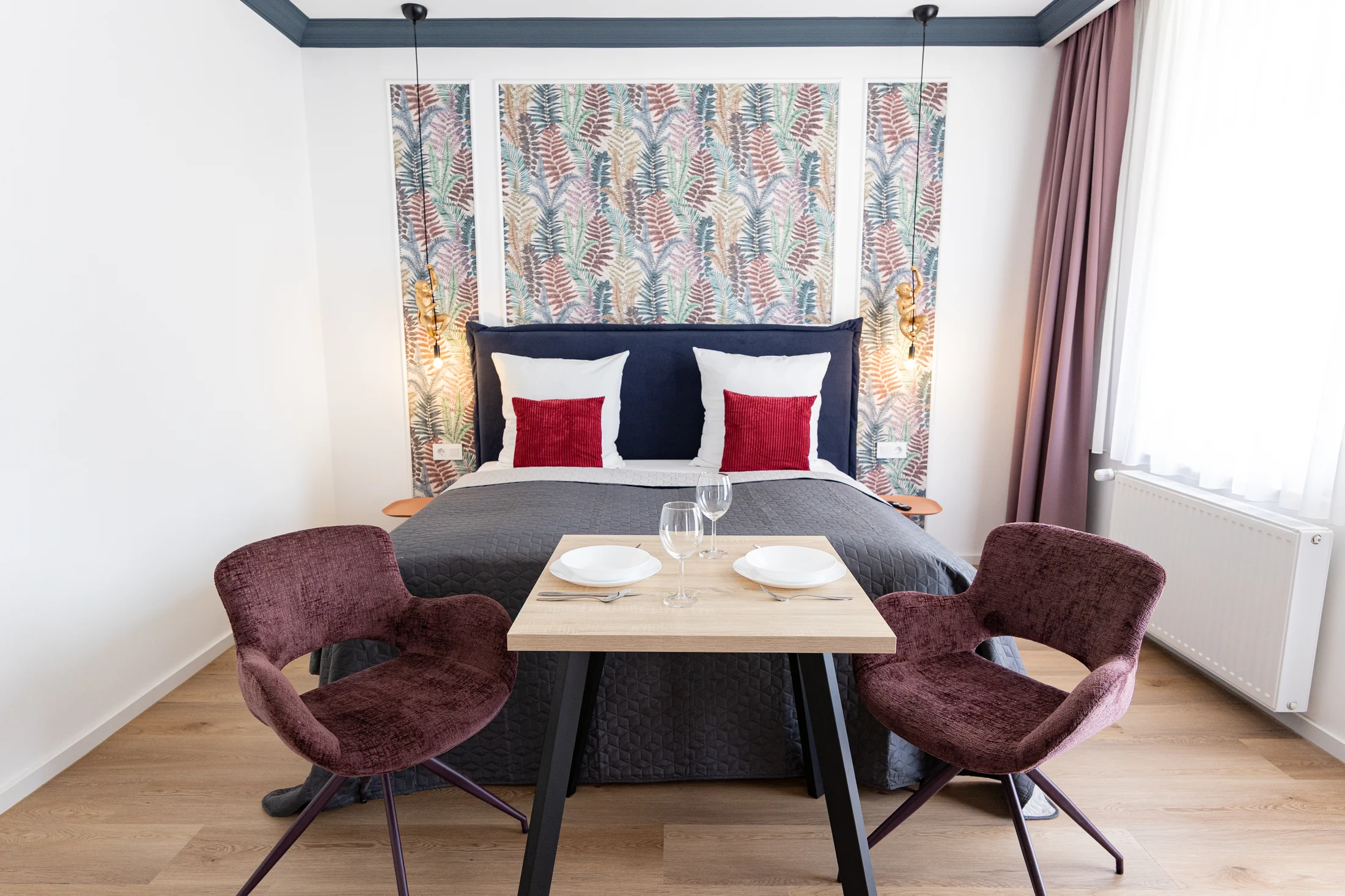 Charaktervoll gestaltetes ME LIVING Apartment